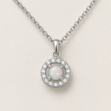 The Moonlit Halo Necklace
