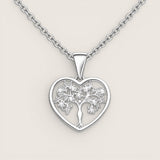 The Rooted Heart Tree of Life Necklace
