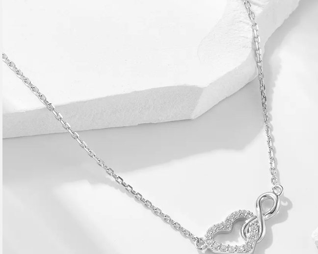 Infinity Connected Heart Necklace