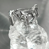Aftershock Textured Ring