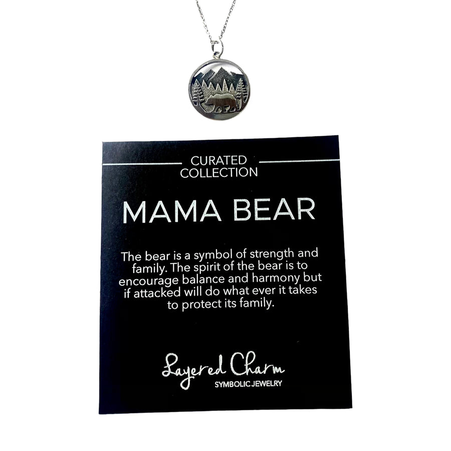 Mama bear 2025 necklace silver
