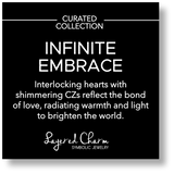 Infinite Embrace – Interlocking Hearts Necklace