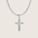 The Guardian Cross – Sterling Silver Necklace
