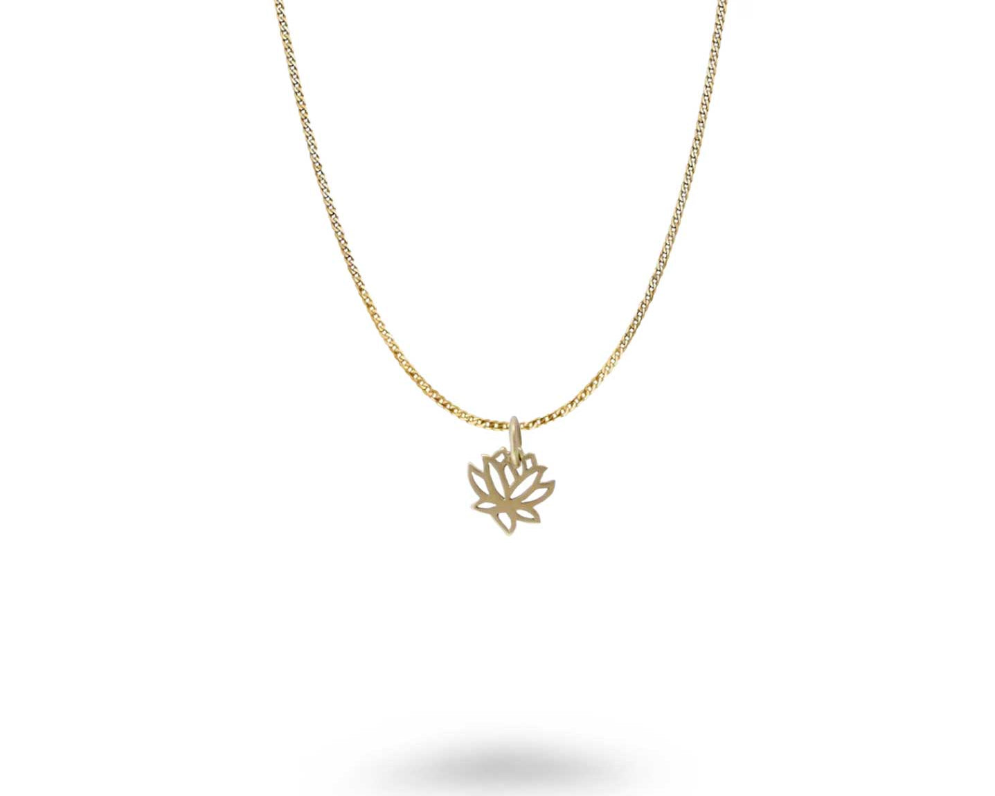 Small Lotus Necklace