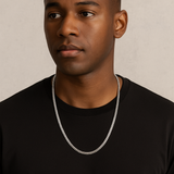 The Argent Curb – 4.5mm Sterling Silver Chain
