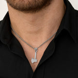 The Vanguard – Sterling Silver Axe Necklace