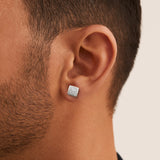 The Prestige – Square CZ Stud Earrings