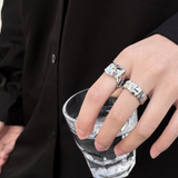 Aftershock Textured Ring