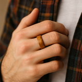 Whiskey Barrel – 8mm Wood Ring