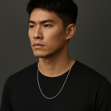 The Argent Curb –1.5mm Sterling Silver Chain