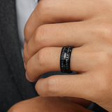 The Eclipse Band - Double CZ Ring