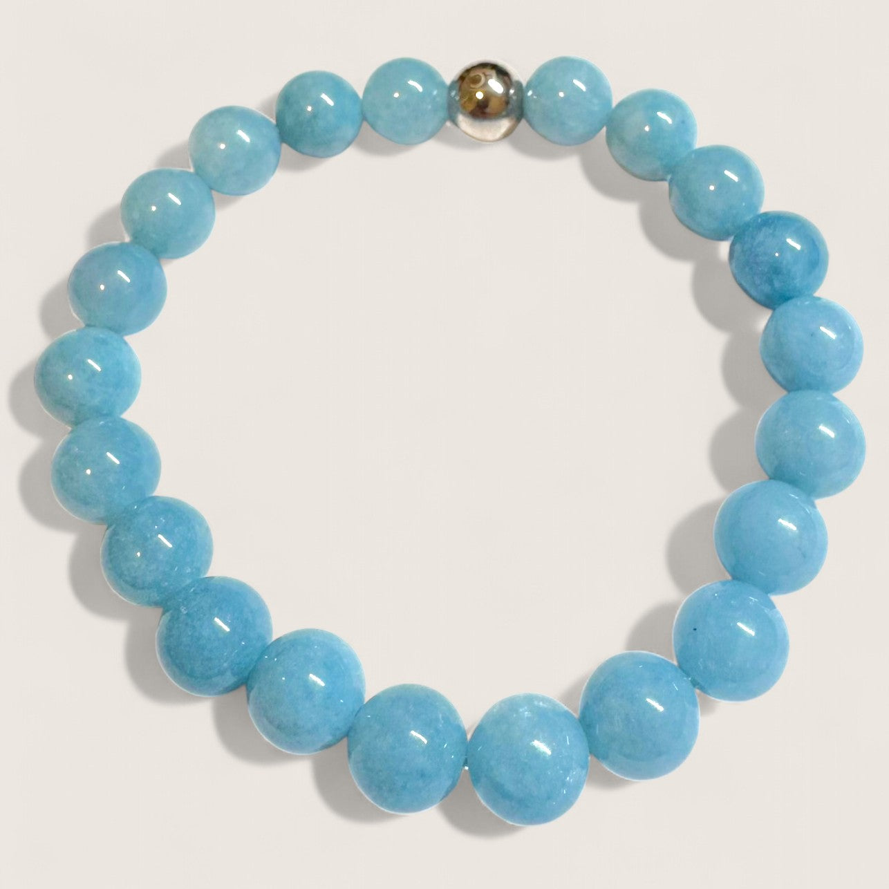 Aquamarine Stone Bracelet