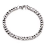 Steel Miami Curb Bracelet