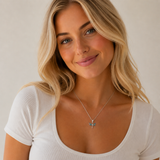 Shell Dragonfly Necklace