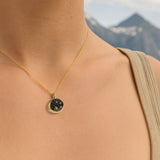 Snow Cap Mountain Necklace