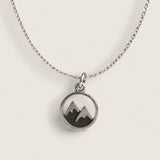 Alpine Peaks – Snow-Capped Mountain Necklace