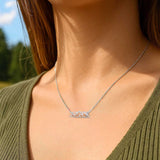 The Summit Muse – Mountain Necklace
