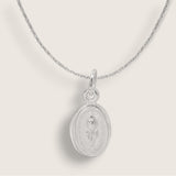 My Daughter is Beauty –Flower Coin Necklace