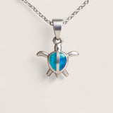 Ocean Spirit – Turtle Opal Necklace