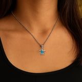Ocean Spirit – Turtle Opal Necklace