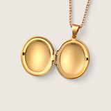 Forever Within – Oval Steel Locket