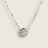 Radiance – Steel CZ Necklace