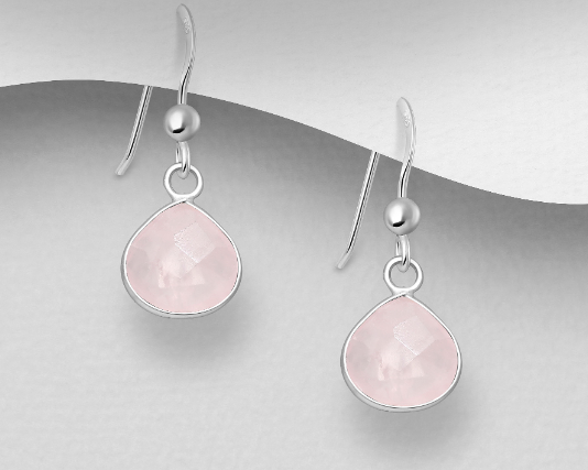 Shepherd Hook Drop Gemstone Earrings