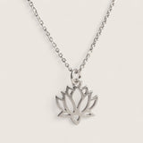 Serenity Bloom – Lotus Flower Necklace
