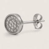 Eclipse Studs – 6mm CZ Round Earrings