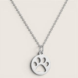 The Loyal Paw – Paw Print Necklace