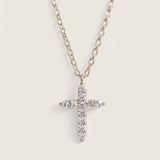 Divine Radiance Cross Necklace