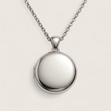 Forever Within – Steel Round Locket