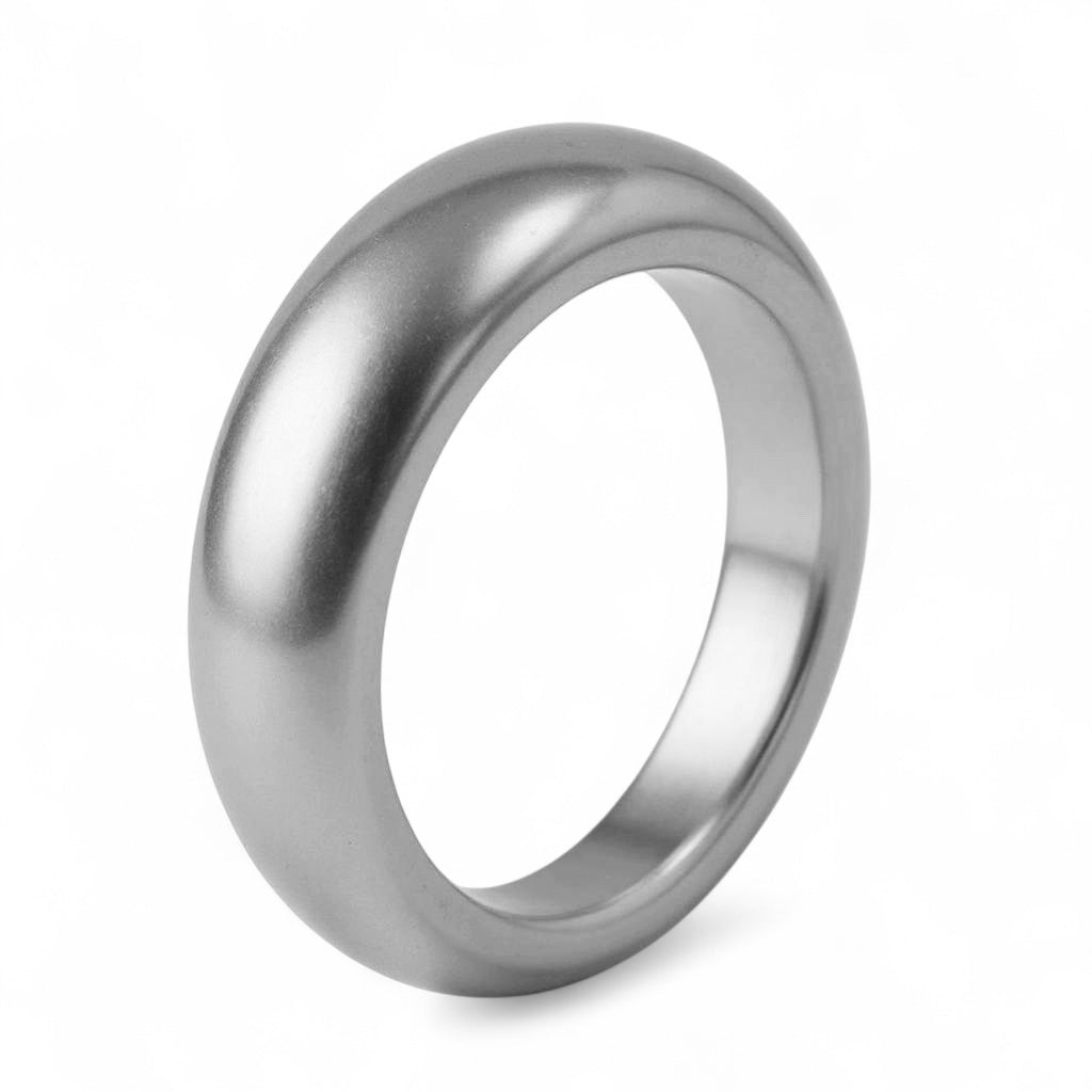The Solene Ring – Bold Dome Band