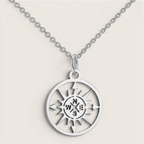 True North Compass Necklace