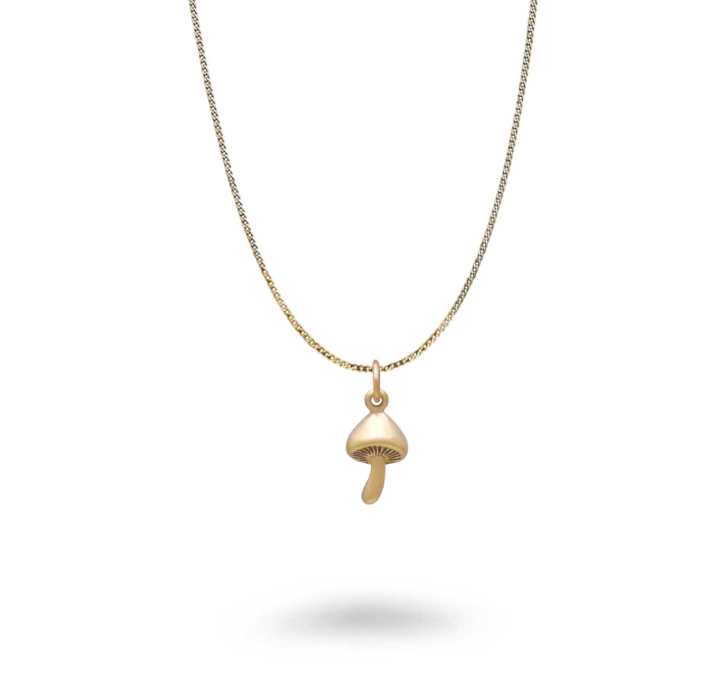 SINGLE MUSHROOM NECKLACE