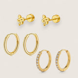 Serpentine Luxe – 3-Piece Earring Gift Set