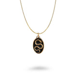 Bronze Snake Talisman Necklace