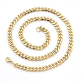 The Ironclad –  Steel Cuban Curb Chain
