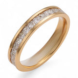 The Infinity Gleam – Steel Eternity Ring