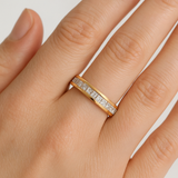 The Infinity Gleam – Steel Eternity Ring