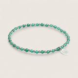 Steel and Gemstone Stretch Bracelets