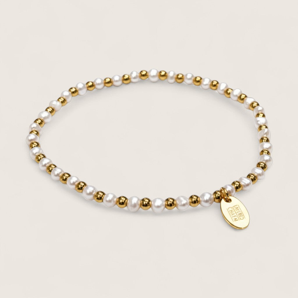 Steel and Gemstone Stretch Bracelets