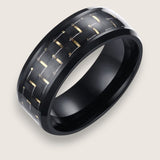 S.S. Carbon Fiber Ring