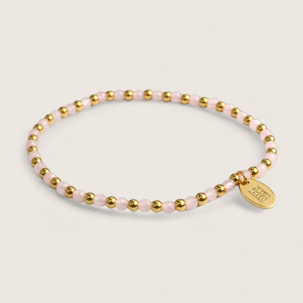 Steel and Gemstone Stretch Bracelets