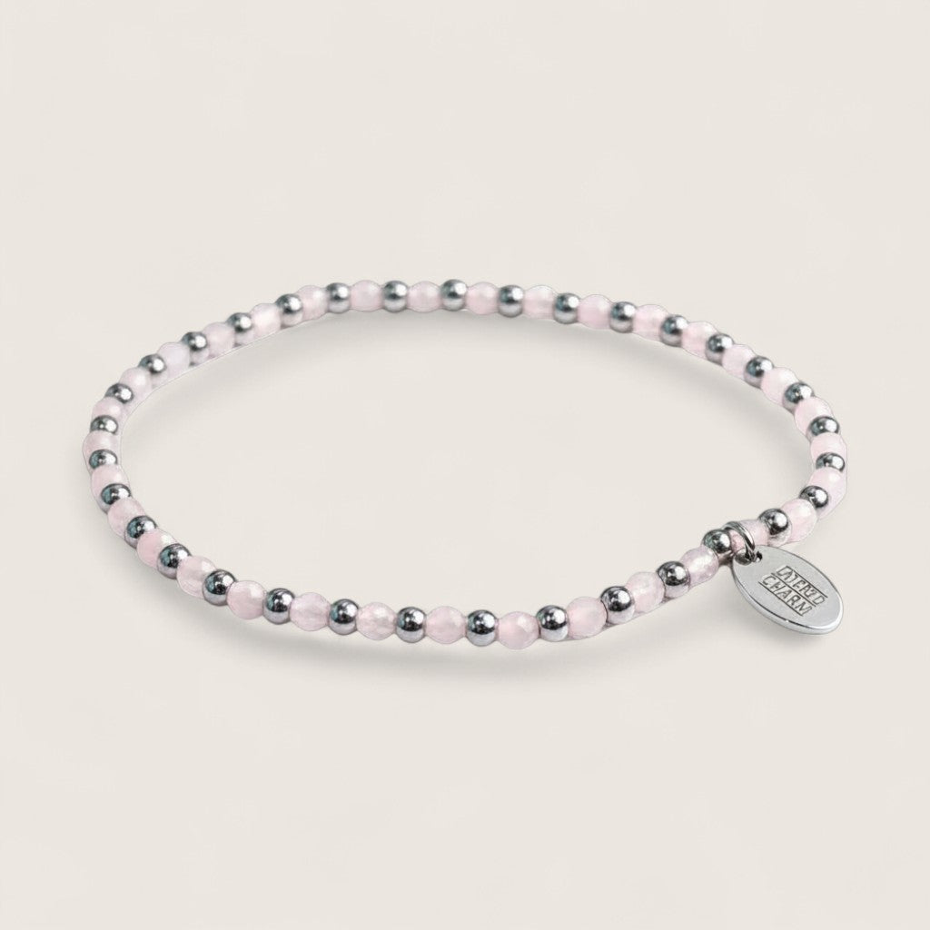 Steel and Gemstone Stretch Bracelets