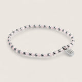 Steel and Gemstone Stretch Bracelets