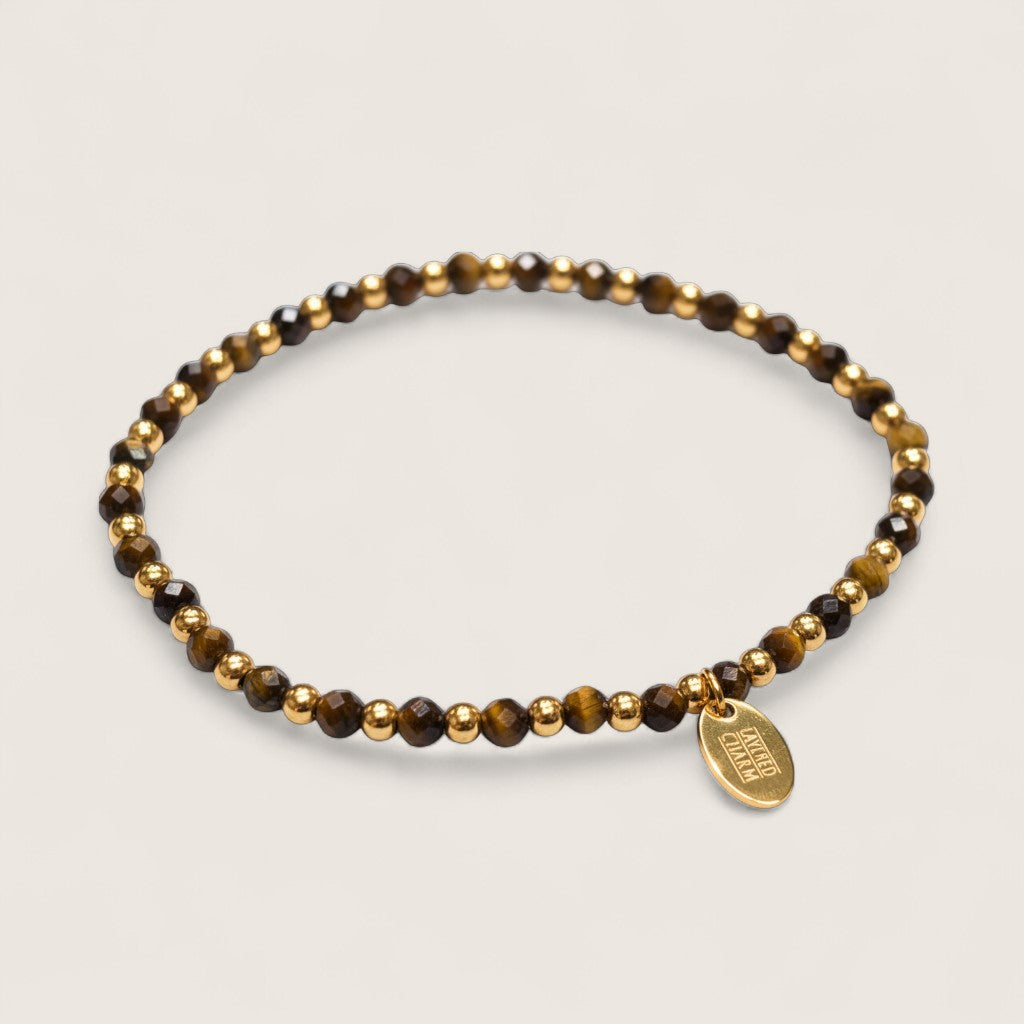 Steel and Gemstone Stretch Bracelets