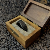 Steel Rhombus Cut Design Ring