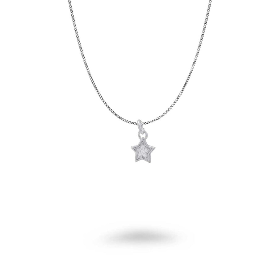 CZ Tiny Star Necklace