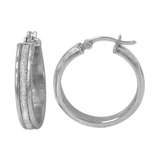 Stardust Hoop Earrings